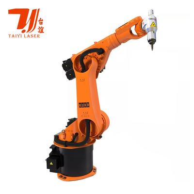 Stainless Steel Fiber Laser Welding Machine With KUKA Automatic Robot Arm