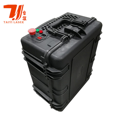 Trolley Case Raycus Fiber Laser Cleaner , 100W Portable Laser Rust Remover