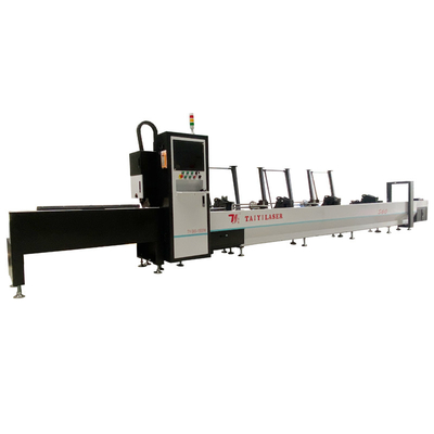CNC Automatic Fiber Laser Cutting Machine 1500W for Metal Small Size Round Square Pipe Tube