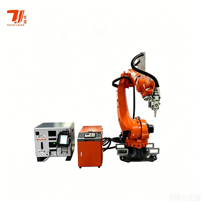 4000W High-Precision IPG Robotic Laser Welder with KUKA KR35 Robot for Automotive & Heavy Industry U