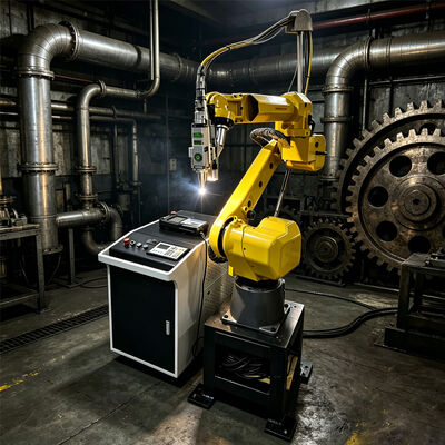FANUC Robot M-20 6 Axis Robot Automatic 3D Fiber Laser Cutting Machine for Fitness Equipment Furniture Supports Cutting