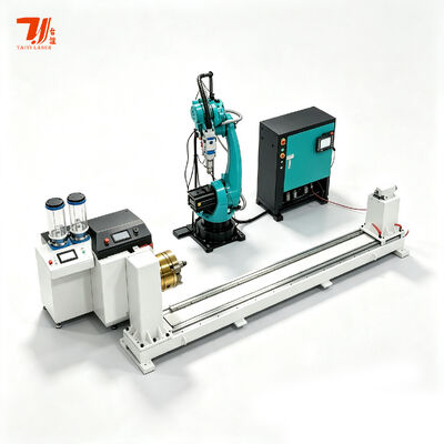High Efficiency Laser Cladding Robotic Arm for Copper and Aluminum Alloy Surface Modification