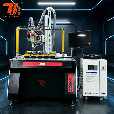 4 Axis 1500W 2kw 3kw Aluminum Teapot Laser Automatic Welding Machine