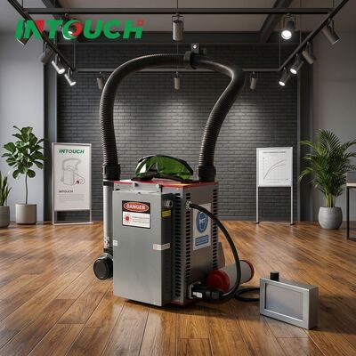 200W 300W Backpack Laser Cleaning Machine Air‑Cooled Portable Fiber Laser Rust Remover For On‑site Working