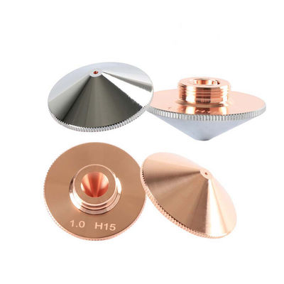 Original Single 1-5mm Height Copper Laser Nozzle For Laser Cutting Hea