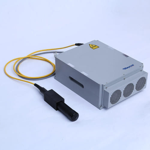 50W Laser Machine Spare Parts /  Forced Air Cooling  Raycus Fiber Laser Source Parts
