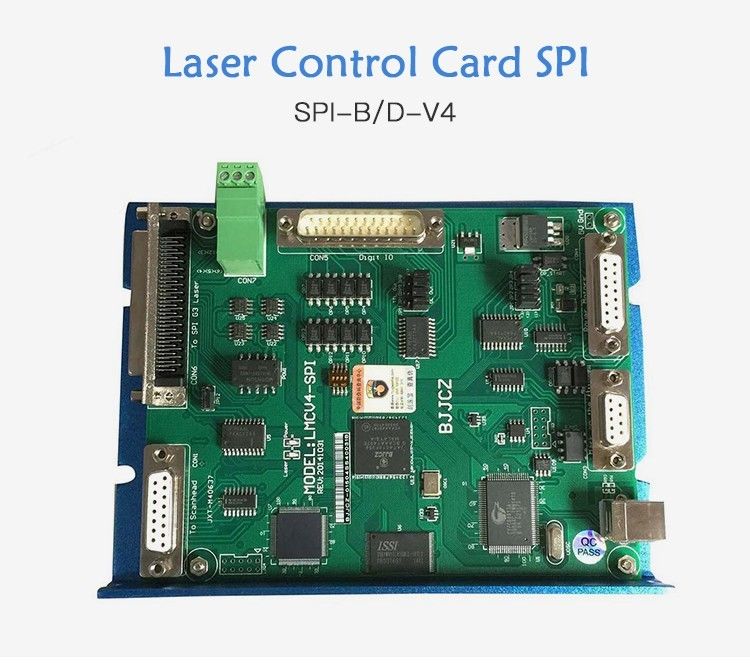 CE Certification Laser Machine Spare Parts USB - SPI Fiber Laser Control Card
