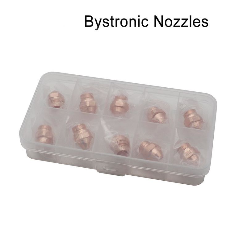 10pcs Fiber Laser Nozzles NK Series High Pressure For Bystonic Laser Cutting Machine