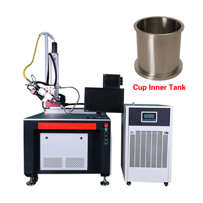 Custom 3000W Automatic Fiber Laser Welding Machine For Stainless Steel Water Cup Sink Welding