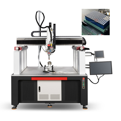 Taiyi Laser Automatic Battery Tab Welder Laser Welding iron phosphate battery are tapped