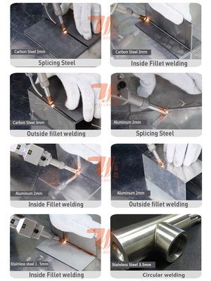 Water Bottle Sink Metal Plate Handheld Laser Welding Machine 1000W 1500W 2000W