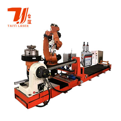 Robot Laser Cladding Machine System For  Pump Shafts, Rolls, And Rotating Part Surface Enhancement