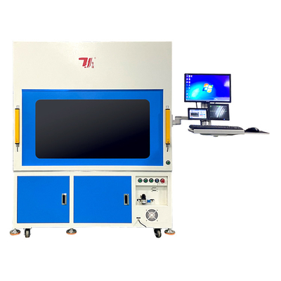 Custom High Tightness Bellows Automatic Fiber Laser Welding Machine With Closed Cabinet