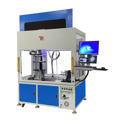 Custom High Tightness Bellows Automatic Fiber Laser Welding Machine With Closed Cabinet