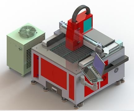 600*600mm Small Size Precision Fiber Laser Cutting Machine 1500W 2KW 3000W