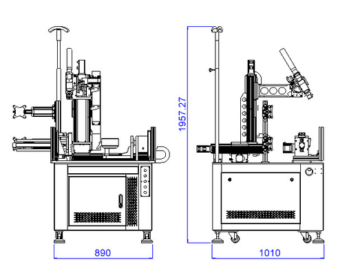 2000W Kettle Automatic Fiber Laser Welding Machine for Spout Welding