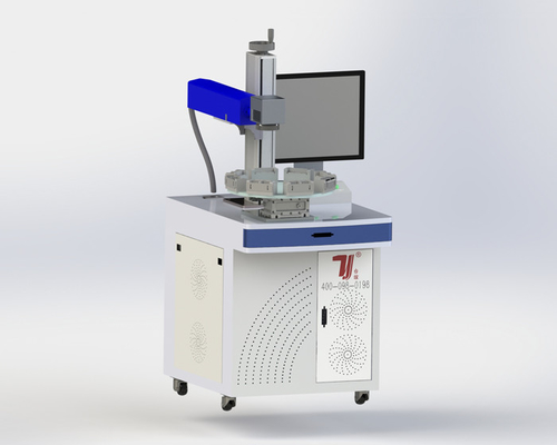 Custom UV Laser Marking Machine for Capacitor with Visual Positioning System CCD Camera