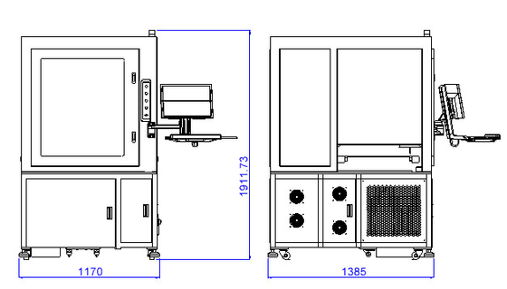 Custom PCB FPC Circuit Board QR Code Laser Marking Machine