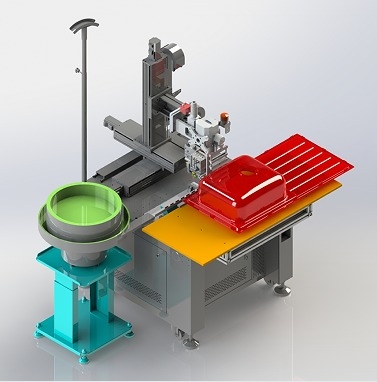 Customized 1500W Automatic Laser Welding Machine of Sink Clamp Welding