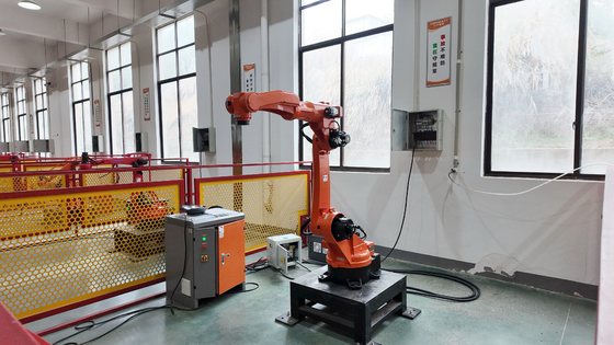 6 Axis Robot Arm Automatic Fiber 3D Laser Cutting Machine For Stainless Steel Lampshade Automobile Sheet Metal
