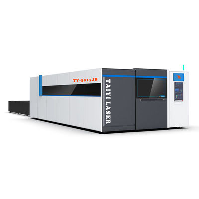 High-Speed Fiber Laser Cutting Machine With Exchange Table And Enclosed And