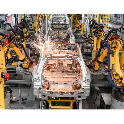 Robust Robotic Laser Welding Cell for Construction Machinery Frame Welding