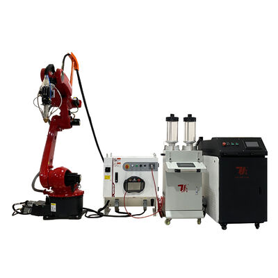 6KW High-Speed CNC Laser Cladding Machine for Shaft Repair & Chrome Plating Replacement, 90% Powder Efficiency