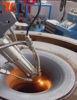 6KW High-Speed CNC Laser Cladding Machine for Shaft Repair & Chrome Plating Replacement, 90% Powder Efficiency