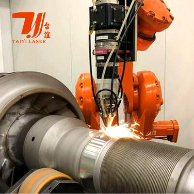 6000W Robotic Laser Cladding Machine for Hydraulic Rods, Oilfield Tubing, and Cylindrical Component Rebuilding