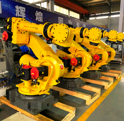 Industrial FANUC Robot Laser Cutting Machine 6-Axis Fiber Laser Cutter for Metal Sheet and Tube with ±0.01mm High Precision