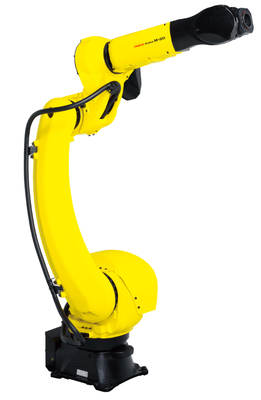 FANUC Robotic Arm Fiber Laser Cutter with Collaborative CRX Cobot Technology for Automatic 3D Metal Cutting in Small Workshops