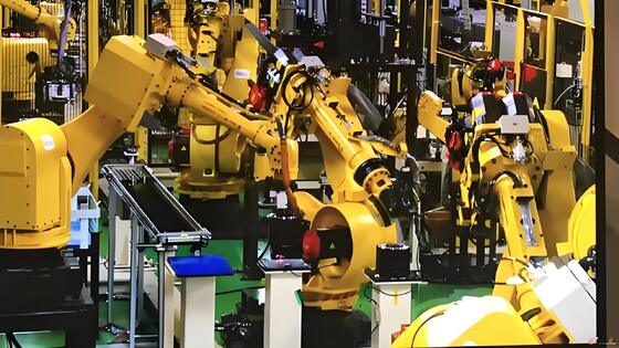 FANUC Robotic Arm Fiber Laser Cutter with Collaborative CRX Cobot Technology for Automatic 3D Metal Cutting in Small Workshops