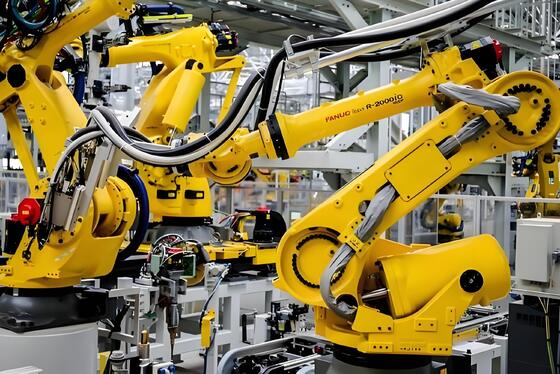 High-Speed FANUC Fiber Laser Cutting Robot 1500W-6000W for Stainless Steel, Carbon Steel, and Aluminum with ±0.02mm Repeatability