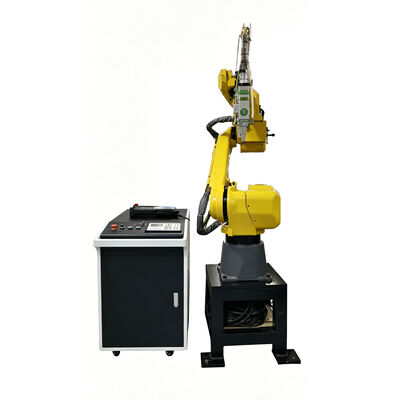 FANUC Robotic 3D Fiber Laser Cutter with 1500W-6000W Adjustable Power and Automatic Tool Changer for Complex Metal Parts Fabrication