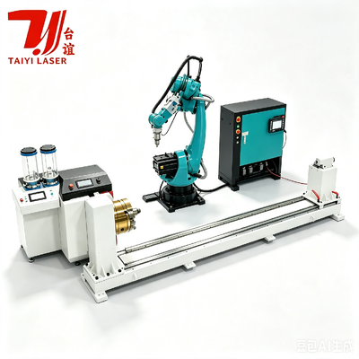 CNC Robot Laser Cladding Machine with Feeding System for Metal Surface Strengthening