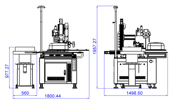 2kw Sink Clamp Fiber Automatic Laser Welding Machine 2000W