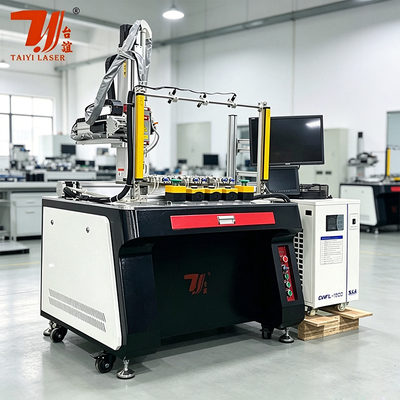 Customized Fixtures Reduce Labor Costs Automatic Laser Welding Machine for Kettle