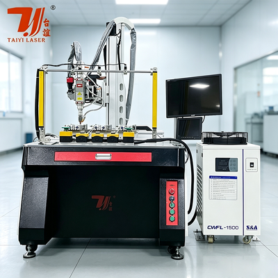 Customized Fixtures Reduce Labor Costs Automatic Laser Welding Machine for Kettle