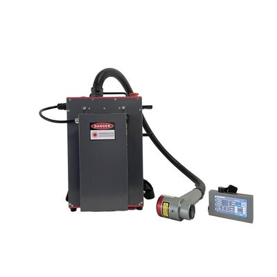 100W Backpack Portable Pulse Fiber Laser Cleaning Machine for Rust and Paint Removal
