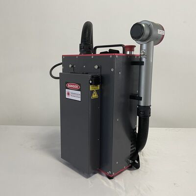 200W Backpack Portable Pulse Fiber Laser Cleaning Machine for Rust, Paint and Oil Removal