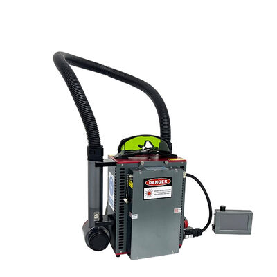 Backpack Type 100W Handheld Laser Cleaning Machine Fiber Laser Paint Removal Equipment
