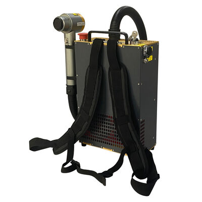 Backpack-style laser cleaning machine