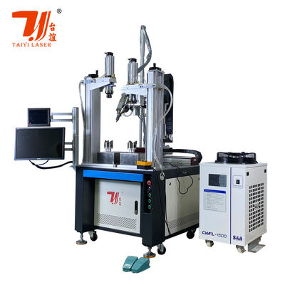 Canton Fair Custom Automatic Fiber Laser Welding Machine for Water Knockout Trap Drum Welding