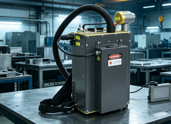 Spot Diameter 008mm Precision Laser Cleaning Device for Industrial Surface Treatment and Contaminant Removal Applications