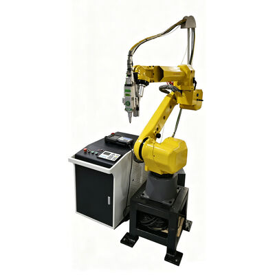 FANUC Laser Cutting Robot with 6-Axis Arm and Integrated Vision System for Precision Sheet Metal Processing
