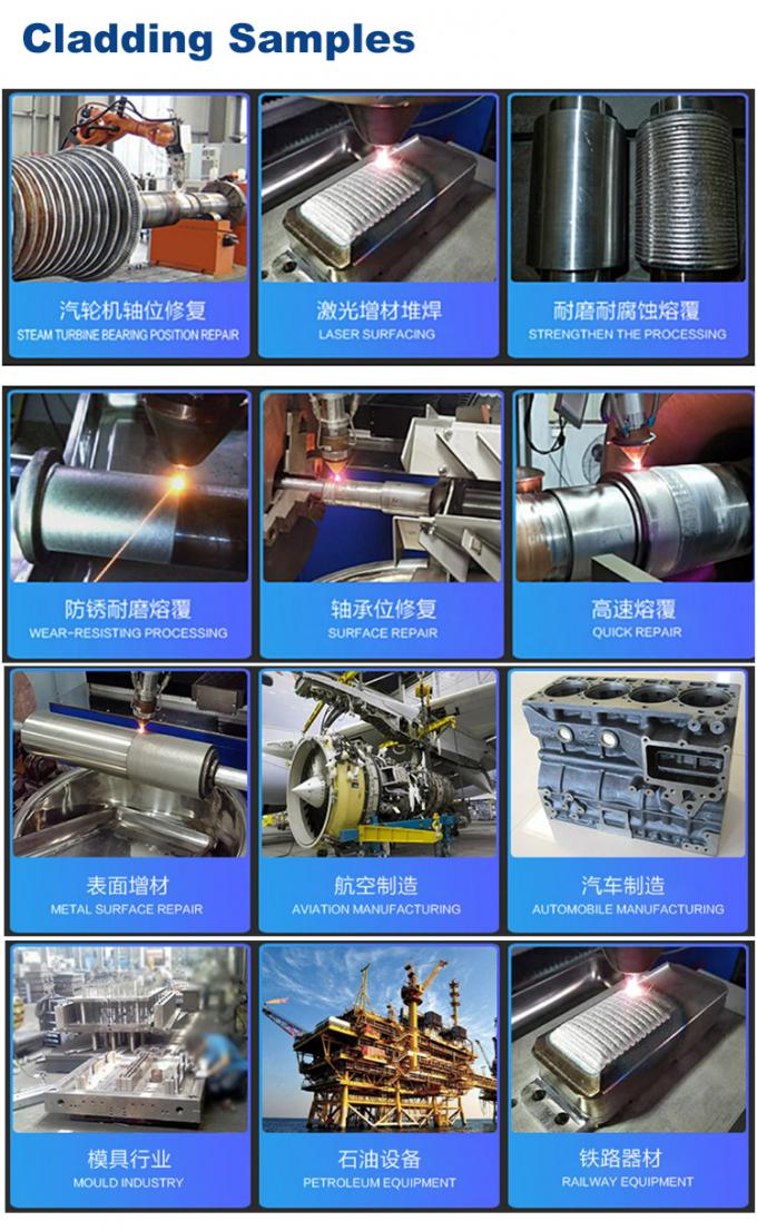 Cladding Robor Machine Mobile Robot Laser Cladding Machine for Integrated Part Processing
