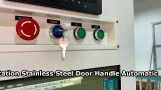 Double-station Stainless Steel Door Handle Automatic Laser Welding Machine