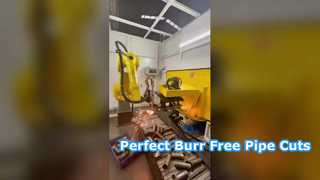 CNC Robotic Laser Tube Cutter for Automotive Oil Pipes – Burr-Free Cutting & Precise End-Face Trimmi
